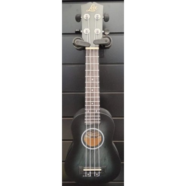 LAX UK202 RB UKULELE SOPRANO GREY + BAG
