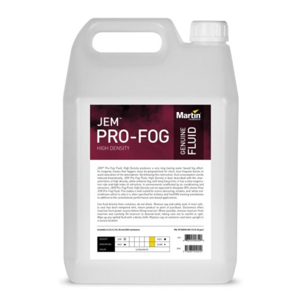 MARTIN JEM Pro-Fog fluid high density (4 x 5l).
