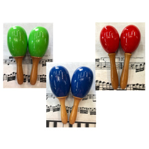 OYSTER SET-L COPPIA MARACAS LARGE