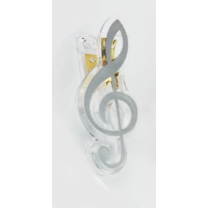 AGIFTY C 1068 MOLLETTA CHIAVE VIOLINO SILVER