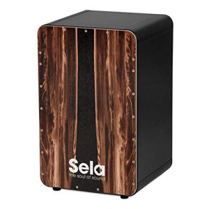 SELA 089 CASELA CAJON BLACK DARK NUT
