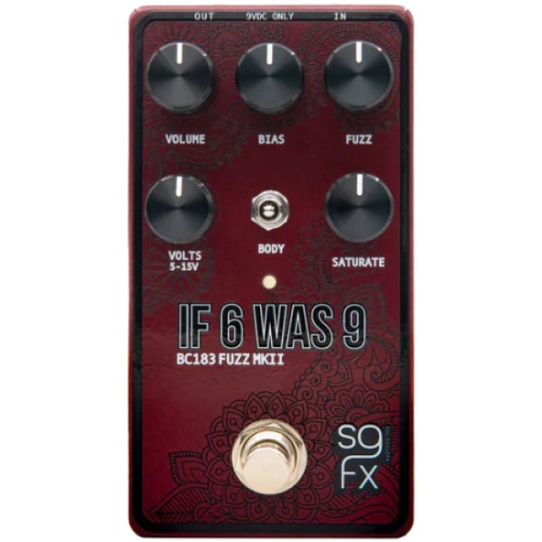 SOLIDGOLDFX IF 6 WAS 9 BC183 MKII FUZZ
