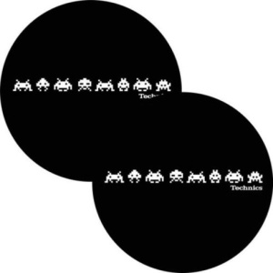 TECHNICS SLIPMAT SPACE INVADERS