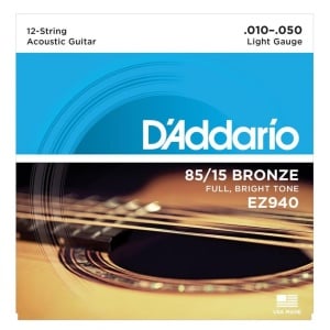 EZ940 SET 12 CORDE PER CHITARRA AC.10/50