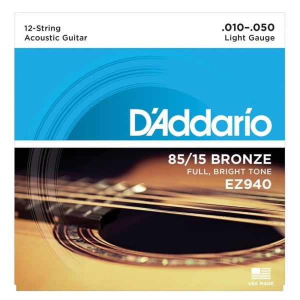 EZ940 SET 12 CORDE PER CHITARRA AC.10/50