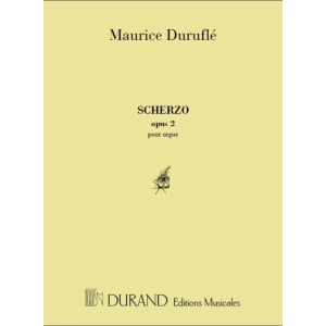 DURUFLÉ - Scherzo Pour Orgue Opus 2