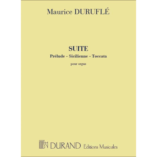 DURUFLÉ - Suite (Prélude - Sicilienne - Toccata) Op. 5