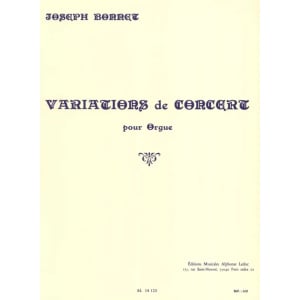 BONNET - Variations De Concert