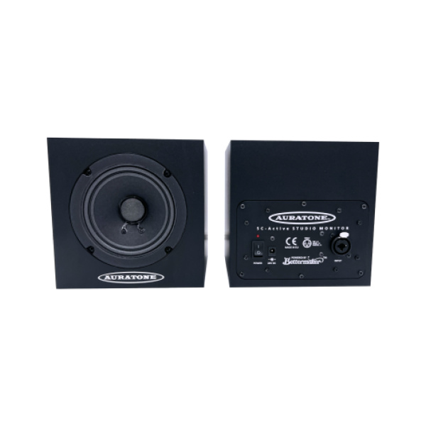 AURATONE 5C Active Super Sound Cube Black Coppia