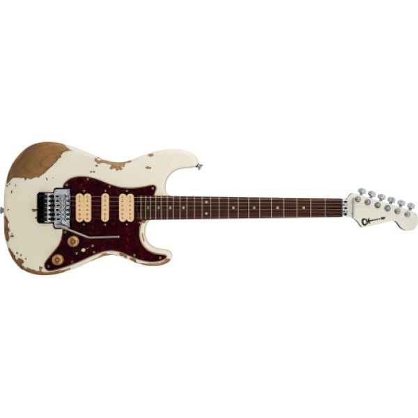 CHARVEL SUPER STOCK SC1 HSH FR RW AGED ARCTIC