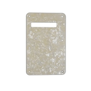 DAndrea Back plate Strato Style Vintage Pearl