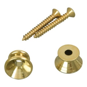 DAndrea Bottoni per tracolla dorati Set 2pcs