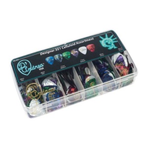 DAndrea Box plettri Celluloid Designer 432pcs
