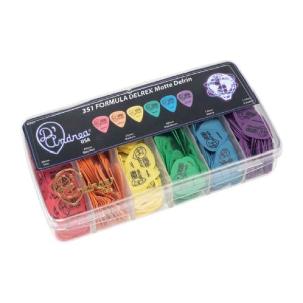 DAndrea Box plettri Formula Delrex 432pcs