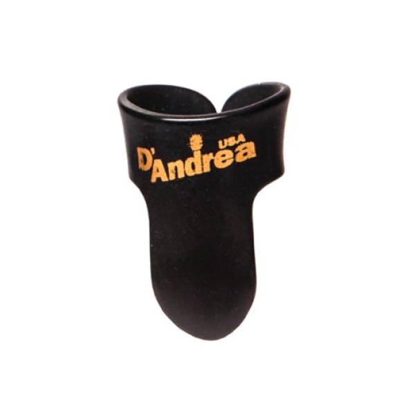 DAndrea Plettri Finger Large Black Refil 12pcs