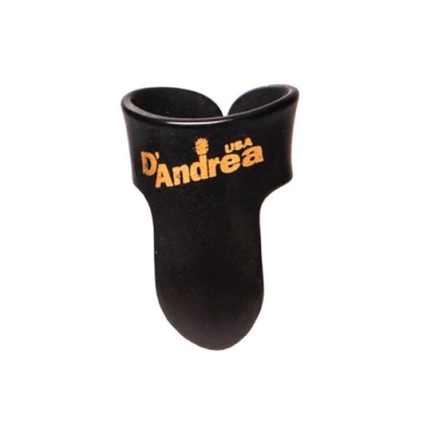 DAndrea Plettri Finger Medium Black Refil 12pcs