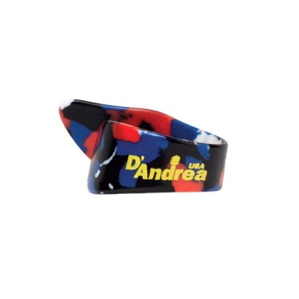 DAndrea Plettri Thumb Medium Multicolor Refil 12pcs