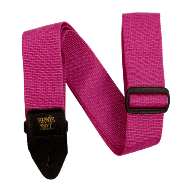 ERNIE BALL 5355 STRAP POLYPRO RASPBERRY
