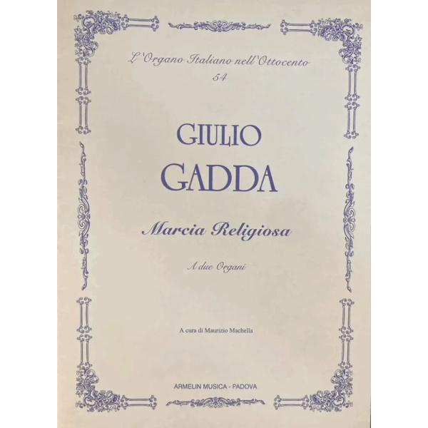 GADDA - Marcia Religiosa A Due Organi
