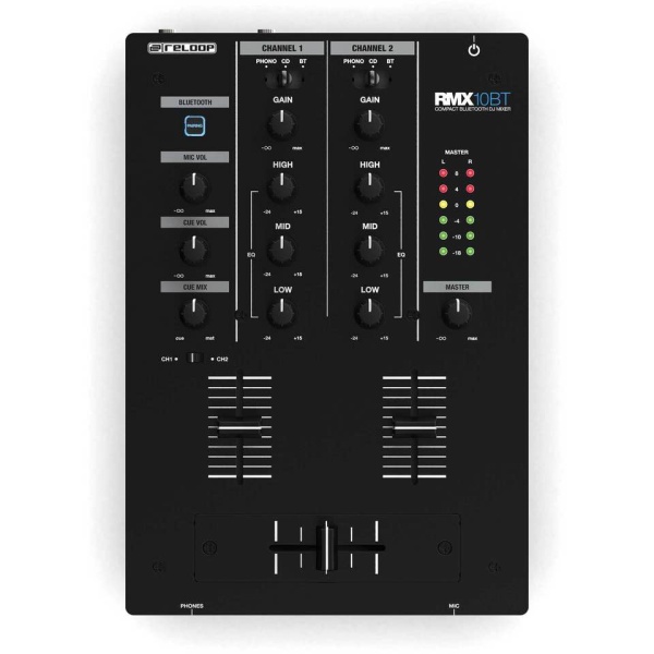RELOOP RMX10BT COMPACT BLUETOOTH DJ MIXER