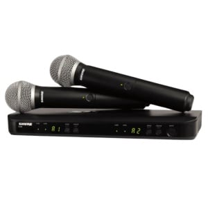 SHURE BLX288E-PG58-M17 RADIO MICROFONO