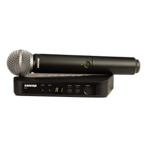 RADIOMICROFONO SHURE BLX24E/SM58