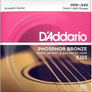 EJ23 PHOSPHOR BRONZE 09/45 SET DI CORDE