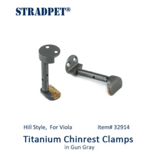 STRADPET TITANIO ATTACCO MENTONIERA VIOLA HILL AVVITATO GUN GRAY 32914
