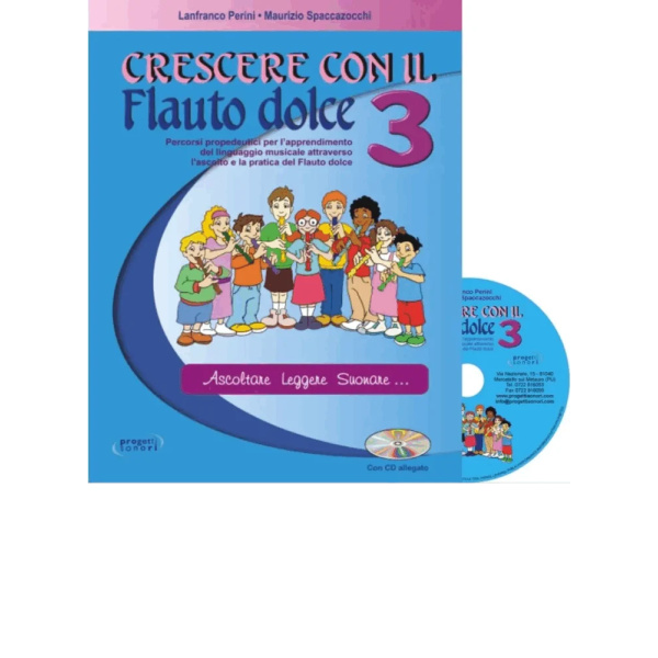 PERINI - SPACCAZOCCHI - Crescere Con Il Flauto Dolce 3