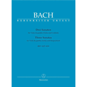 BACH - Three Sonatas for Viola Da Gamba and Harpsicord  BWV  1027-1029