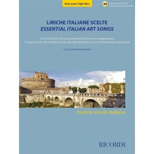 Liriche italiane scelte - Voce acuta