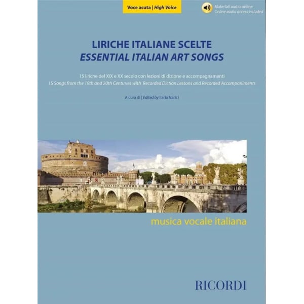 Liriche italiane scelte - Voce acuta