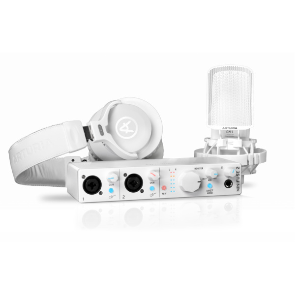ARTURIA MINIFUSE RECORDING PACK WHITE