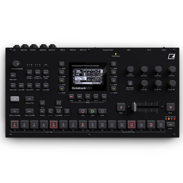 ELEKTRON OCTATRACK MKII BLACK EDITION