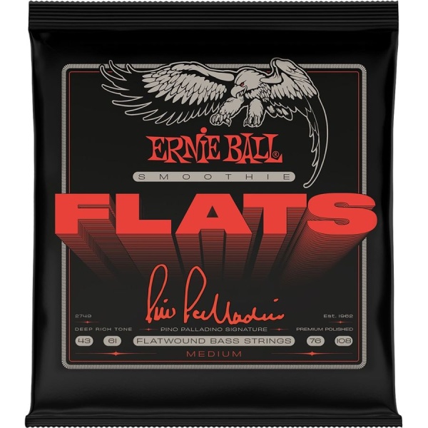 Ernie Ball 2749 Pino Palladino Smoothie Flats Medium