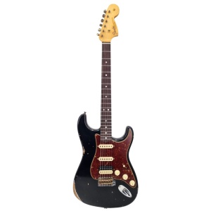 FENDER SUMMER 2023 LIMITED EDITION 1967 STRATOCASTER HSS RELIC RW AGED BLACK (CUSTOM SHOP)