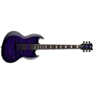 LTD LTD Viper-1000 - See Thru Purple Sunburst