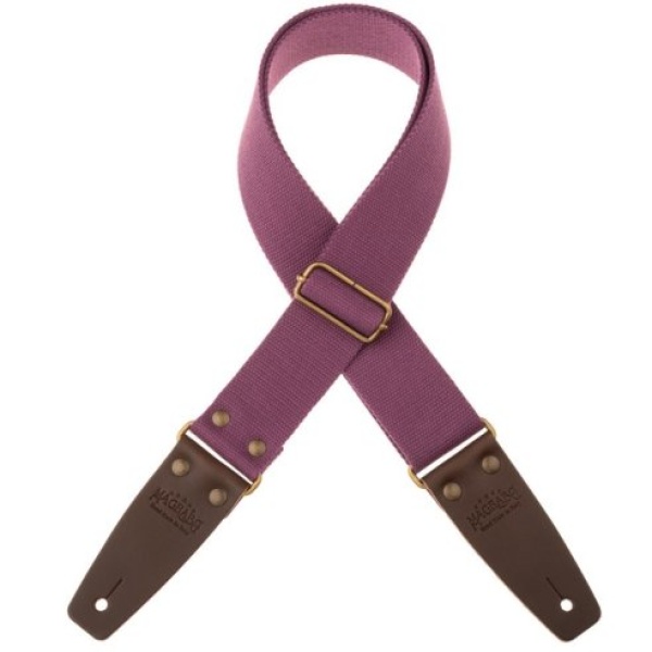 MAGRABO' STRIPE SC ENTRY PRUGNA 5 CM TERMINALI MARRONE SCURO FIBBIA OTTONE
