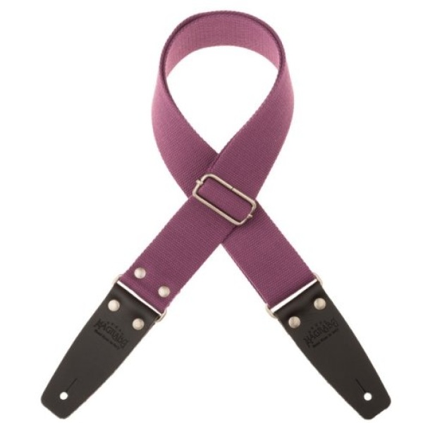 MAGRABO' STRIPE SC ENTRY PRUGNA 5 CM TERMINALI NERO FIBBIA ARGENTO