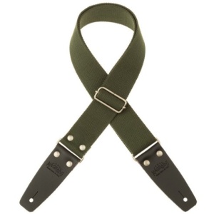 MAGRABO' STRIPE SC ENTRY VERDE 5 CM TERMINALI NERO FIBBIA ARGENTO