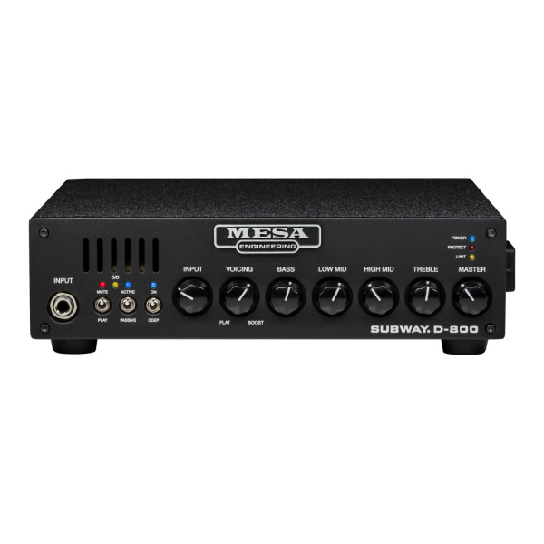 MESA BOOGIE SUBWAY D 800 COMPACT BASS AMP (METAL HEAD) BLACK