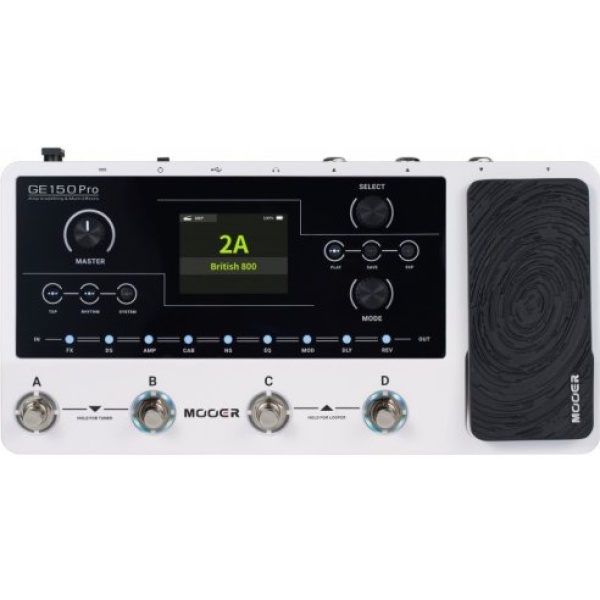 MOOER GE150 PRO PEDALIERA MULTIEFFETTO