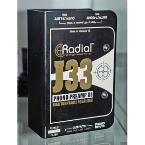 RADIAL J33 PHONO PREAMP DI