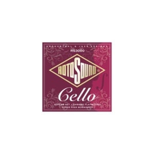 ROTOSOUND RS3000 ORCHESTRAL MUTA CELLO FLATWOUND - QUALITY SET