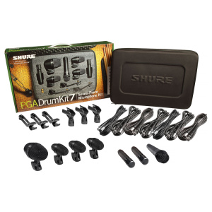 SET 7 MICROFONI PER BATTERIA SHURE PGA DRUM KIT 7