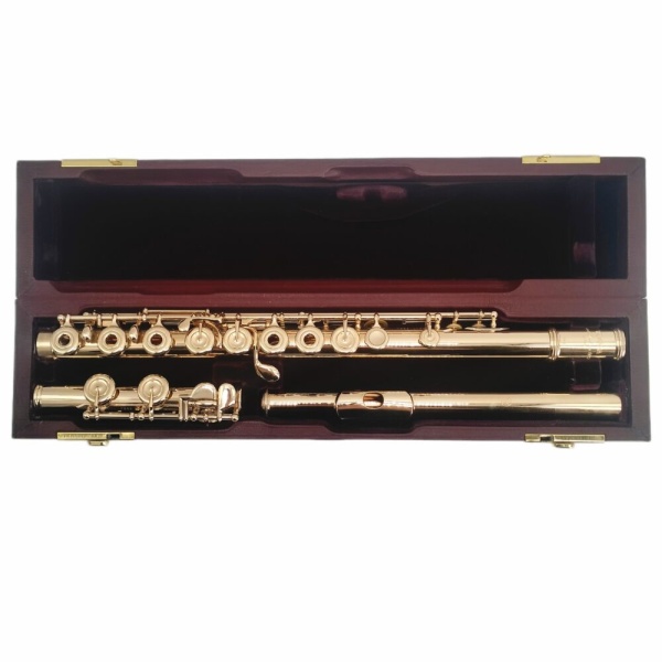 YFL-994C 14K ALL GOLD FLAUTO TRAVERSO
