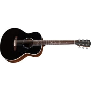 EASTMAN PCH2-TG BLACK TRAVEL GUITAR