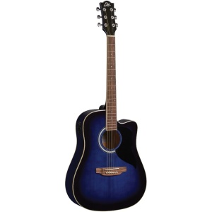 Eko Ranger CW EQ Blue Sunburst