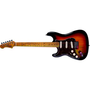JET JS-300 SB LH SSS SUNBURST ROASTED MAPLE LEFT HANDED