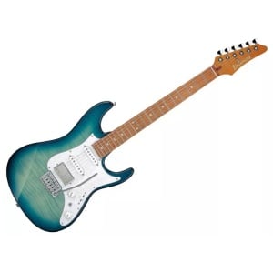 Ibanez AZ22S1F Transparent Turquoise Burst